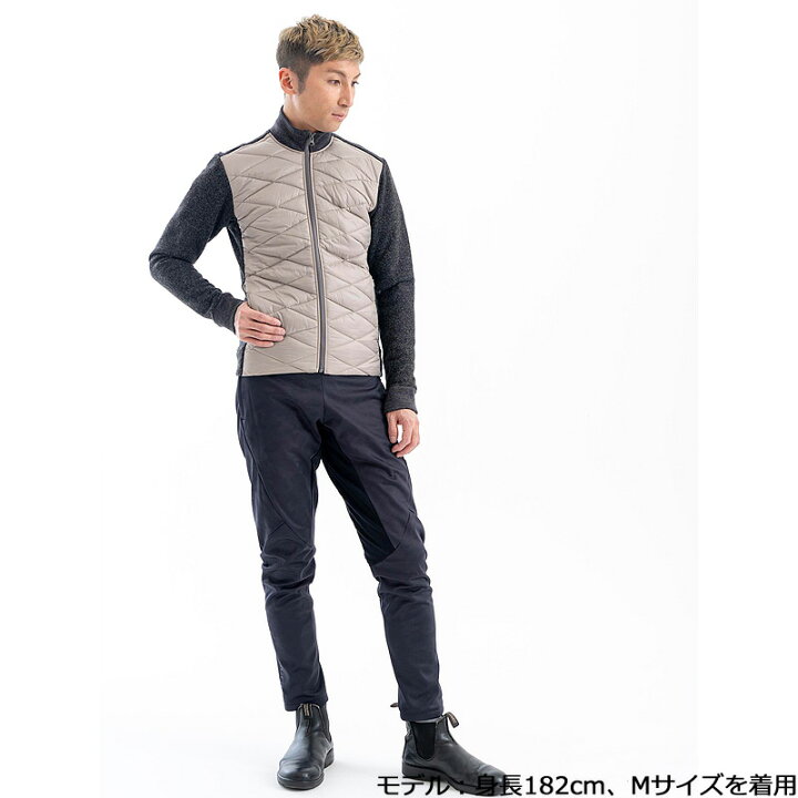 楽天市場】カペルミュール 防風ストレッチパンツ ブラック ゴールド 