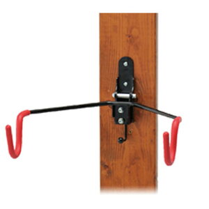 ミノウラ バイクハンガー4M ディスプレイスタンド 柱・壁設置タイプ(穴あけ必要)