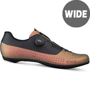 フィジーク R4 TEMPO OVERCURVE IRIDESCENT ワイド カッパー/ブラック シューズ FIZIK