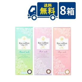 シード アイコフレワンデーUVモイスト 8箱 10枚入×8箱 SEED ワンデー Eye Coffret 1日交換 ブラウン ブラック ライトブラウン グレー コンタクトレンズ カラコン カラーコンタクト 時間指定不可
