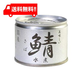 伊藤食品 美味しい鯖 水煮 190g缶 国産 さば缶 非常食 長期保存 鯖缶 サバ缶 缶詰 DHA EPA ビタミンD