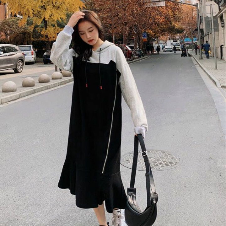 楽天市場 トレーナーワンピース ロング トレーナーワンピ スウェットワンピース スウェットワンピ ロングトレーナー ロングスウェット ロングワンピース ロングワンピ フード付きワンピース 大人 体型カバー 春 カジュアル 大きいサイズ ゆったり L Xl 2xl 3xl 4xl 代