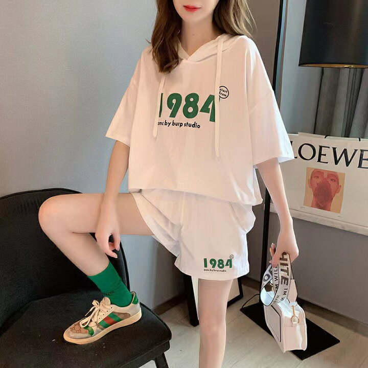 楽天市場】Tシャツ+ショートパンツ 2点セット セットアップ 上下セット  