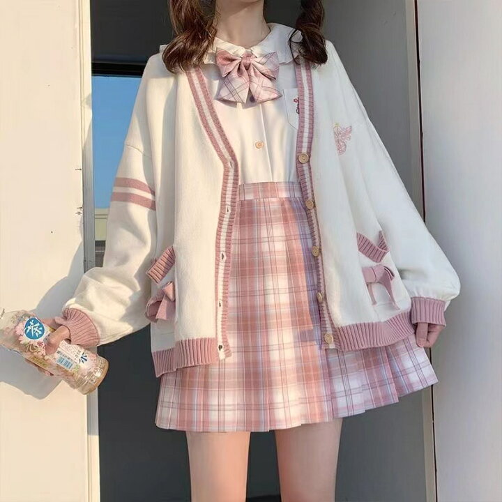 楽天市場】JK制服 制服 セット 女子制服 4点セット カーディガン+ 