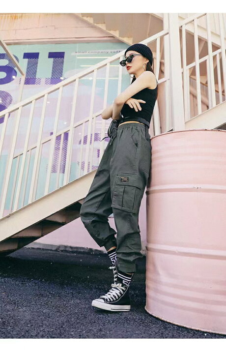 楽天市場】カーゴパンツ レディース ミリタリーパンツ カーゴ  