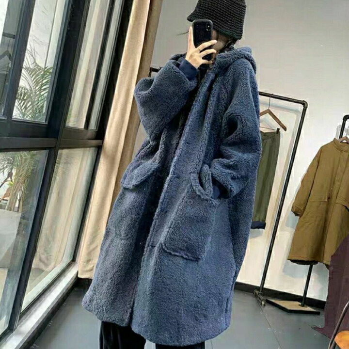 楽天市場】ボアコート アウター ロングコート ロングボアコート ロング 