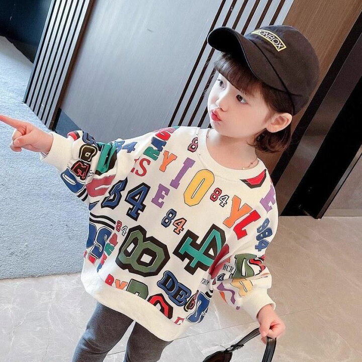 楽天市場】キッズ 子供服 トレーナー トップス カジュアル 女の子  