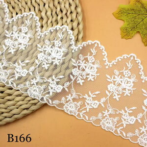 チュールレース 手芸用品 手芸小物 手芸 チュールレース生地 かわいい 可愛い 材料 手芸材料 刺繍レース 刺繍 レース生地 リメイク 縁取り お花 花 フラワーモチーフ フラワーレース パイピ