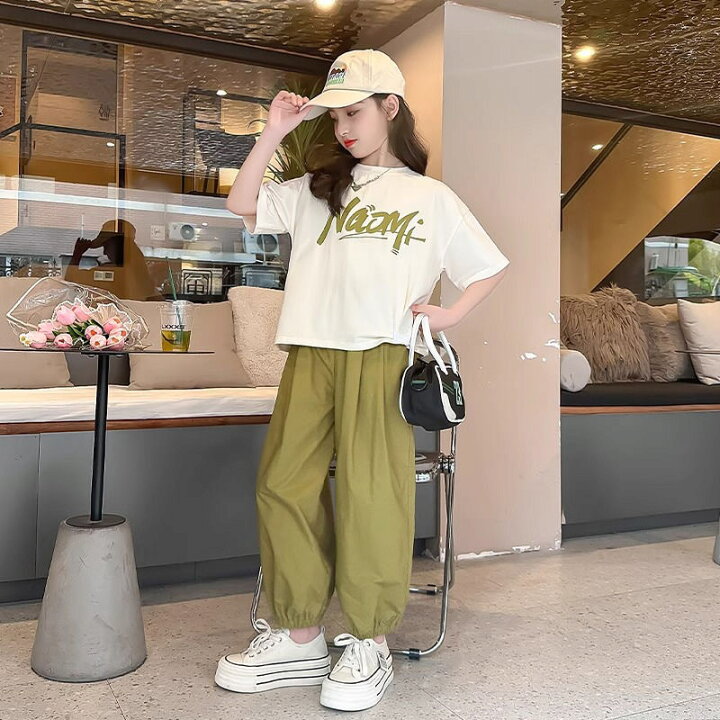 楽天市場】キッズ ダボパン 子供服 セットアップ 上下セット Tシャツ+ 