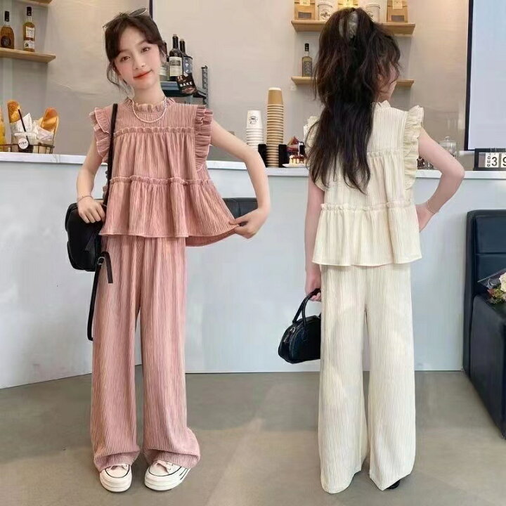 楽天市場】キッズ 子供服 セットアップ 上下セット Tシャツ+長ズボン 2  