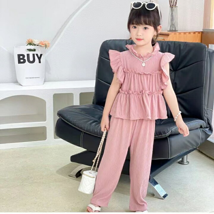 楽天市場】キッズ 子供服 セットアップ 上下セット Tシャツ+長ズボン 2 