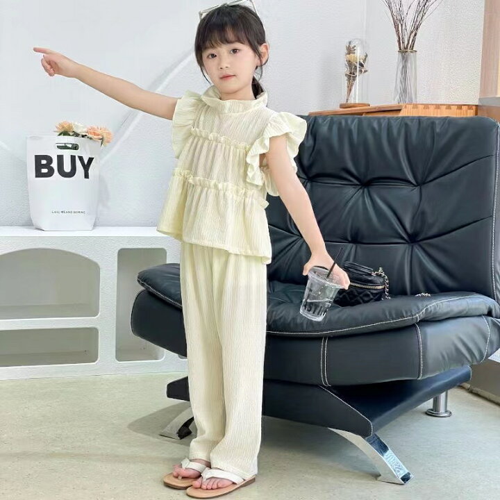 楽天市場】キッズ 子供服 セットアップ 上下セット Tシャツ+長ズボン 2 