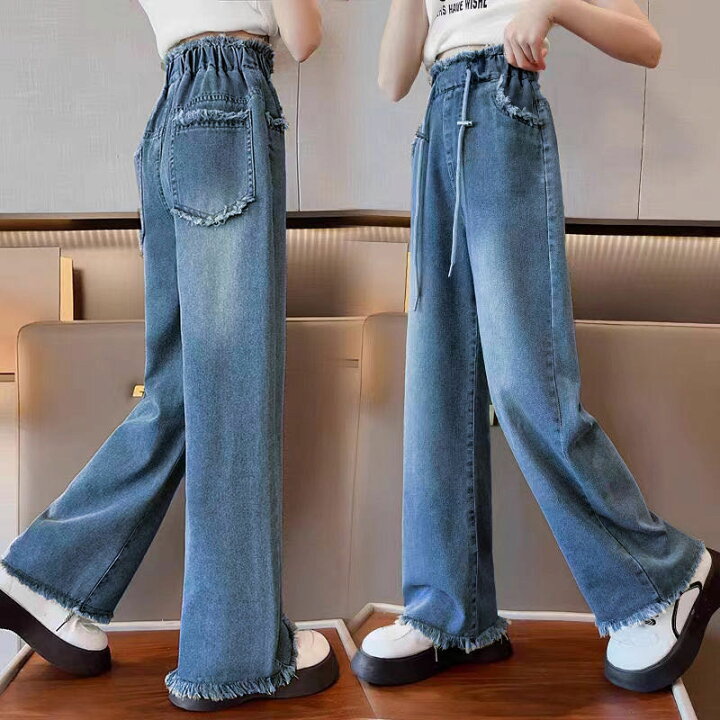 楽天市場】子供服 デニム パンツ ジーパン ロングパンツ 長ズボン 