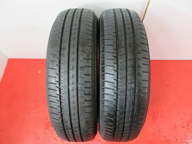 【中古】◆ブリヂストン ECOPIA　NH200C ◆ 165/70R14 81S 8.5分山 2022年製 2本 ノーマル 【秋田発 送料無料】 BRIDGESTONE ECOPIA NH200C 14インチ 中古 タイヤ AKT-A0243