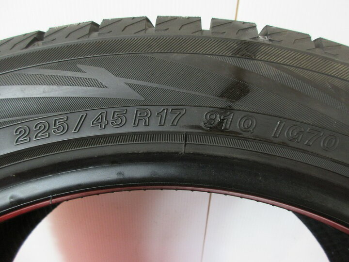 楽天市場】【中古】◇ヨコハマ ice GUARD iG70◇ 225/45R17 91Q 8分山 