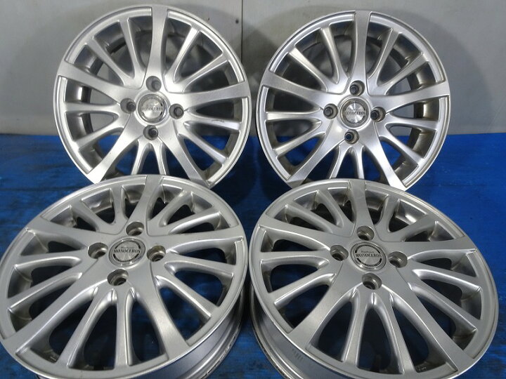 楽天市場】【中古】◇MONOCEROS◇ 15x4.5J +45 4穴 100PCD 4枚  