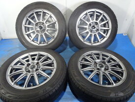 【中古】◆ブリヂストン Playz PXII◆ 165/65R14 79S 14x5.5J LCZ 8-8.5分山 +38 ノーマル 4穴 100PCD 【福島発 送料無料】 BRIDGESTONE アルミ 14インチ FUKR-A0186