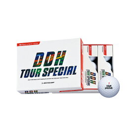 ゴルフ用品 ラウンド用品 ゴルフボール ダンロップ DDH TOUR SPECIAL ツアースペシャル ボール 12球 ホワイト 【IR】