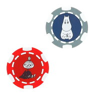 ゴルフ カジノチップ MOOMIN ムーミン コインマーカー 【IR】