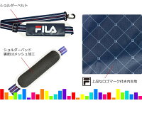 人気FILAフィラゴルフカジュアルクラブケース大型ポケット付き2重生地で頑丈軽量メンズ・レディース兼用クラブバッグセルフバッグラウンド【add-option】