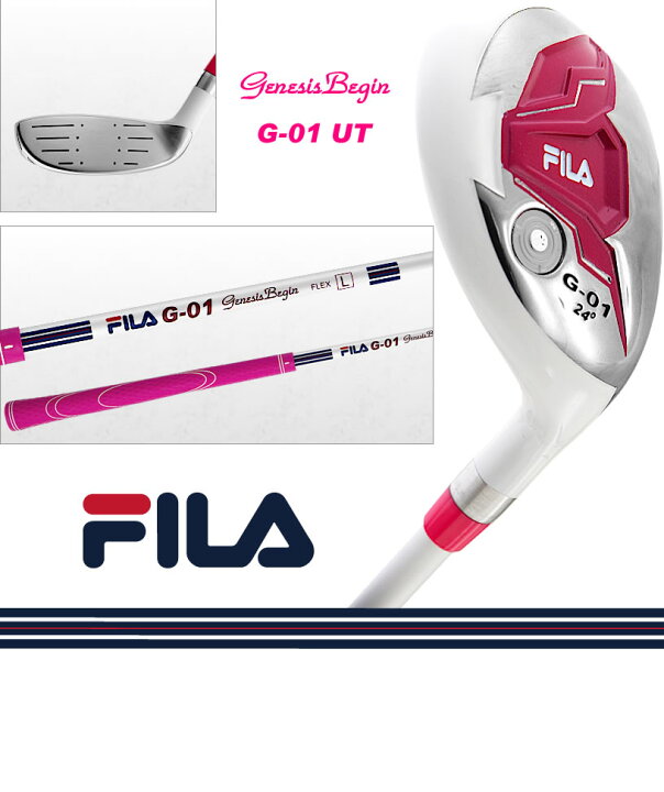 楽天市場】人気 FILA フィラ ゴルフ 14点（クラブ11本 