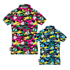 WINWIN STYLE ウィンウィンスタイル GET BIRDIE!CAMO レディース半袖シャツ AW-31- AW-32