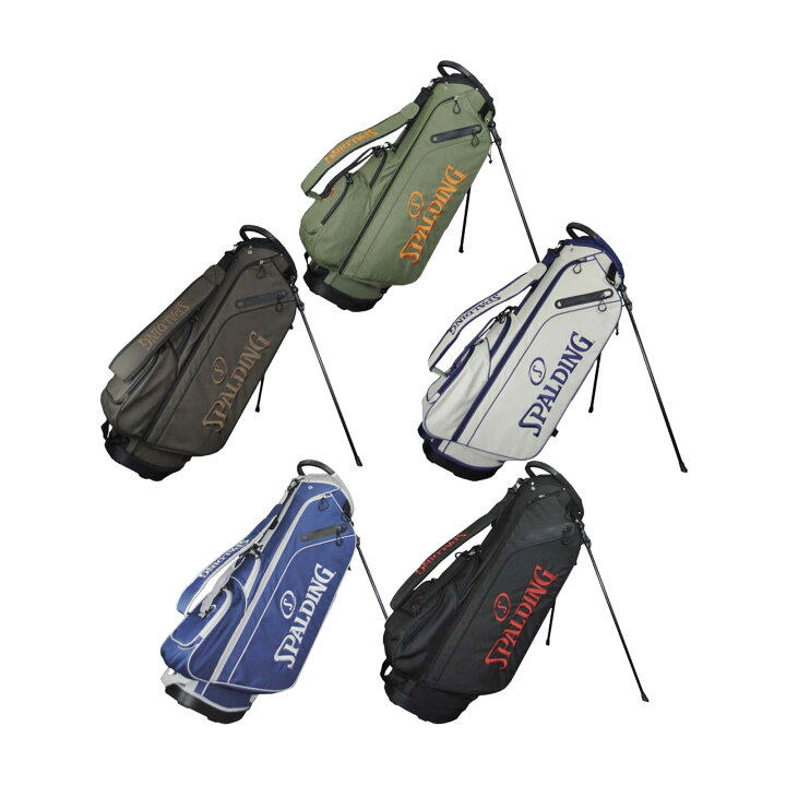 楽天市場】SPALDING スポルディング 9.5型 スタンド キャディバッグ 