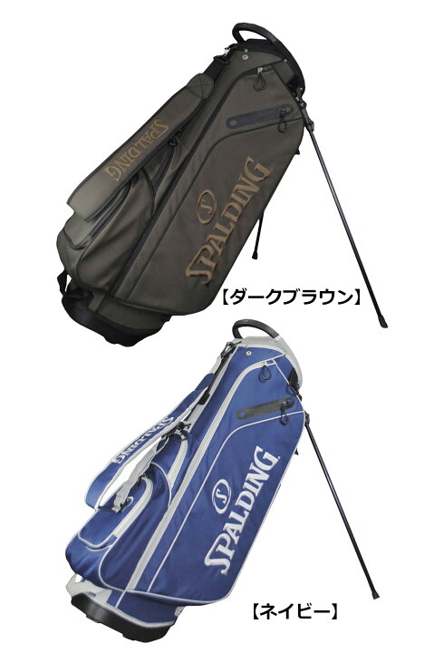 楽天市場】ゴルフ メンズ キャディ バッグ スポルディング 9.5型 