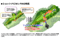 世界初!フェアウェイナビ機能搭載!ショットナビW1-FWG-771