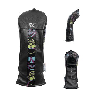 ゴルフ おしゃれな ユーティリティー用ヘッドカバー 本革のようなソフトで風合いのフェイクレザー 優しいマイクロフリース内生地 メンズ、レディース兼用【sshdcv】