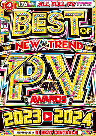 【洋楽DVD】2023年総集編!! DJ Beat Controls / Best Of PV Awards 2023〜2024 【2023年9月発売】4枚組 176曲 全曲フルムービー Mix DVD