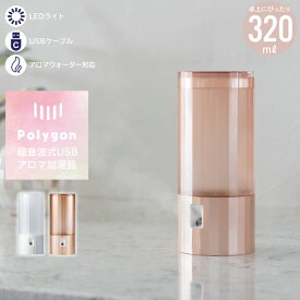 【楽天スーパーSALE10%OFF】超音波式加湿器 USB 加湿器 卓上 アロマ加湿器 オフィス 320ml アロマウォーター 超音波加湿器 ミニ おしゃれ 自動停止機能 LEDライト 省エネ 節電 エコ かわいい プレゼント ギフト 自動オフ 一人暮らし