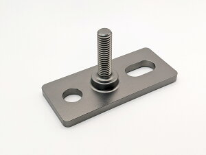 FMW ダブルアンカーベースW3/8 ・クエ釣り アラ 石鯛 イシダイ タマン ガーラ GT 竿受け 板バネ ブッコミ 底物