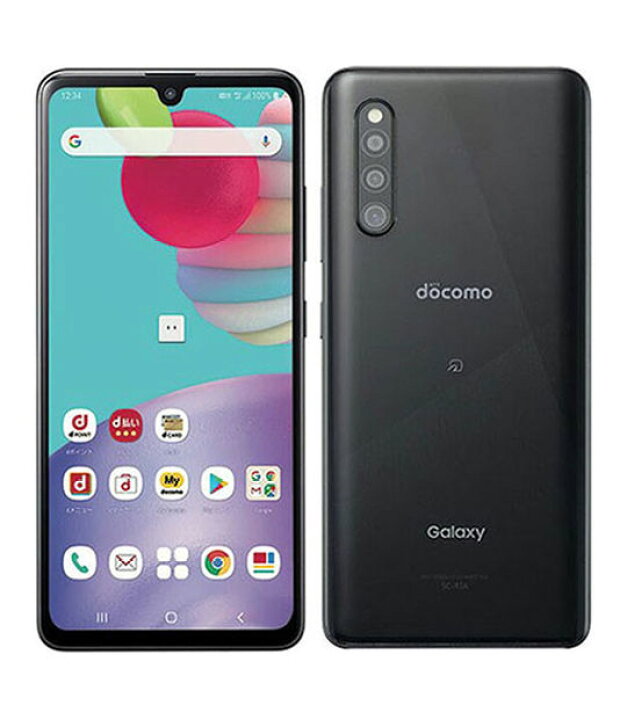 楽天市場】【中古】Galaxy A41 64GB ブラック ホワイト ブルー docomo 