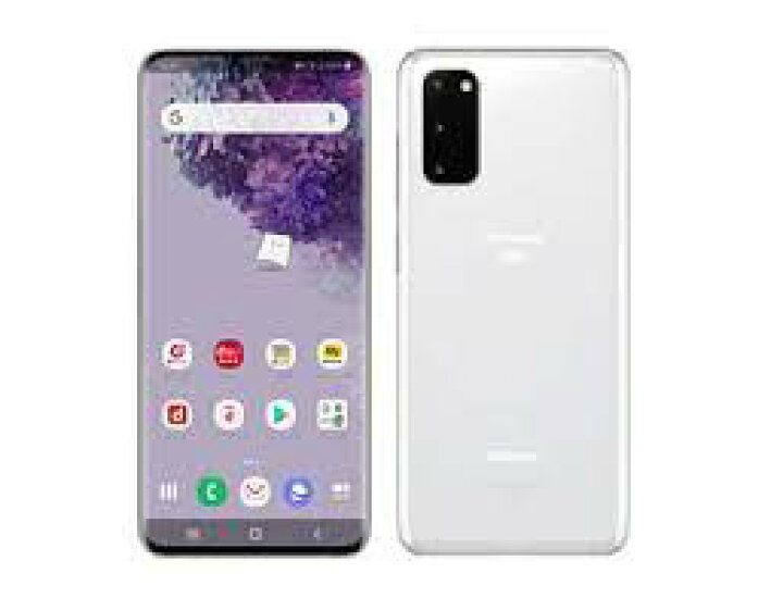 楽天市場】【中古】Galaxy S20 5G 128GB クラウドホワイト クラウド 