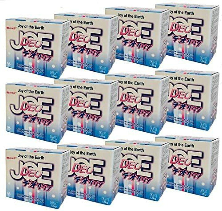 楽天市場】善玉バイオ 浄 JOE デオクリン 1.3Kg×12箱セット 洗濯洗剤 