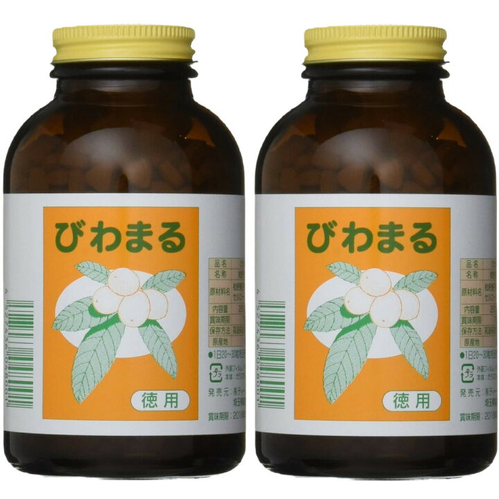 楽天市場】びわまる 徳用 1000粒入り×2本セット ティ-・エス・アイ 