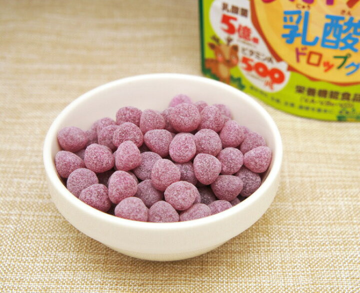 楽天市場】こども肝油＆乳酸菌 ドロップグミ 100粒×5袋セット ぶどう 