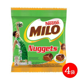 ネスレ ミロ ナゲッツ 72g 4袋セット チョコレート スナック菓子