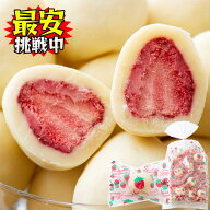贅沢まるごといちごのホワイトチョコ 250g 個包装 チョコレート お菓子 フリーズドライ 苺 チョコ ホワイ…