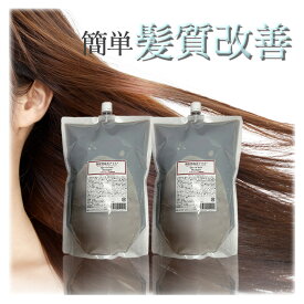 艶髪質改善プラス クイーンヘアシャンプー 詰替用2L 2袋セット ノンシリコン シャンプー 美容室専売 ダメージヘア ヘアケア ボリュームアップ