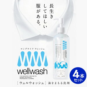 wellwash C܂ N[jOJ 300ml 4{Zbg   ߂Ȃ ɕSȂ SDGs