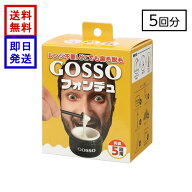 GOSSO フォンデュ 5回用 ゴッソ ブラジリアン ノーズワックス 鼻毛ワックス 鼻毛脱毛 電子レンジ不要 USB…
