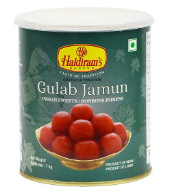 ハルディラム インド グラブジャムン 1kg 1缶 Haldiram's GULAB JAMUN グラバハール GUL BAHAR スイーツ デザート　送料無料