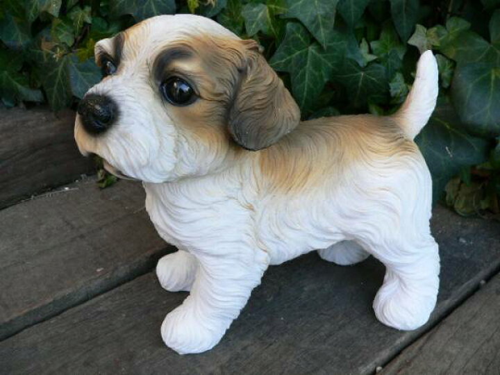 楽天市場】犬の置物 ミックスドッグ パピコー おまけ付 290H いぬ 