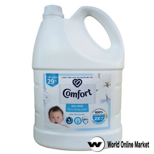 コンフォート 柔軟剤 ジェントル ファブリックコンディショナー ピュア 3800ml comfort ベトナム