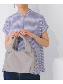 【SALE／28%OFF】【晴れの日も雨の日も】撥水アオリハンドルノットナイロン2WAYトート grove グローブ バッグ トートバッグ ブラック グレー【RBA_E】[Rakuten Fashion]