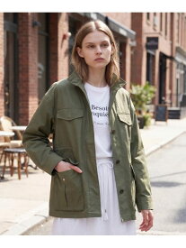 【SALE／40%OFF】【ウォッシャブル】コンパクトコットンミリタリーブルゾン DRESSTERIOR ドレステリア ジャケット・アウター ブルゾン・ジャンパー ネイビー【RBA_E】【送料無料】[Rakuten Fashion]