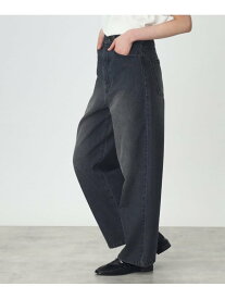 【SALE／44%OFF】美脚ワイドデニム/ハグするニットシリーズ THE SHOP TK ザ ショップ ティーケー パンツ ジーンズ・デニムパンツ グレー ブルー【RBA_E】【送料無料】[Rakuten Fashion]