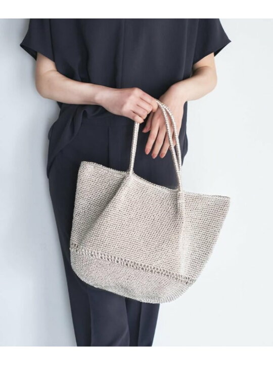 楽天市場】【SALE／10%OFF】メタリックメッシュトート UNTITLED アン 